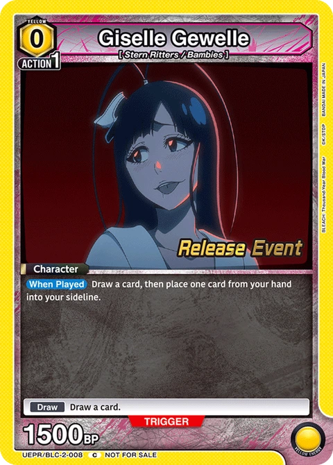 Giselle Gewelle - Union Arena (English) card