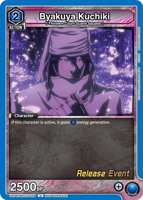 Byakuya Kuchiki - Union Arena (English) card