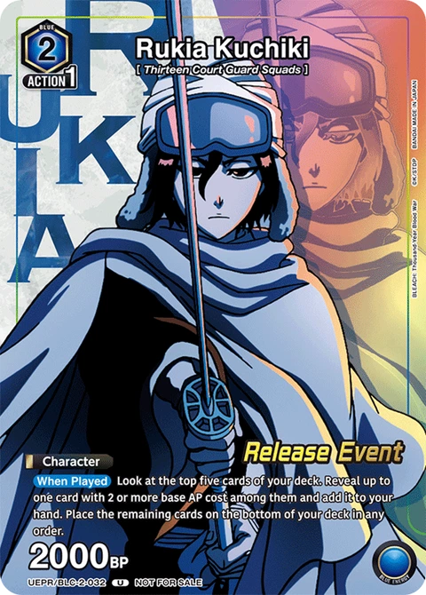 Rukia Kuchiki - Union Arena (English) card