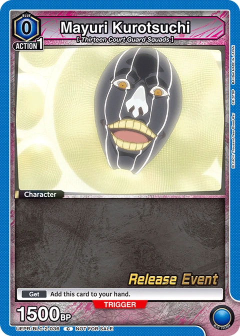 Mayuri Kurotsuchi - Union Arena (English) card