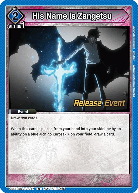 His Name is Zangetsu - Union Arena (English) card