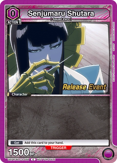 Senjumaru Shutara - Union Arena (English) card