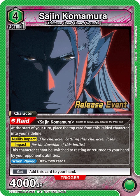 Sajin Komamura - Union Arena (English) card