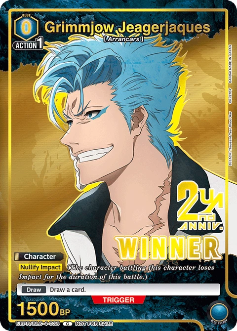 Grimmjow Jeagerjaques - Union Arena (English) card