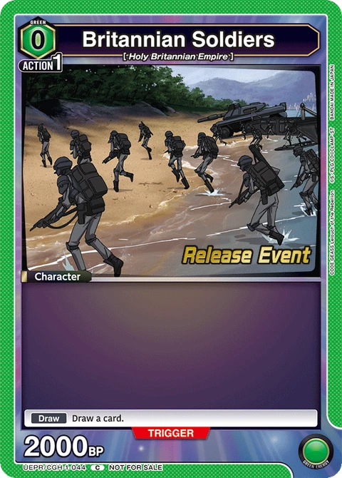 Britannian Soldiers - Union Arena (English) card