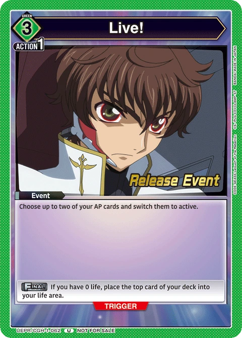 Live! - Union Arena (English) card