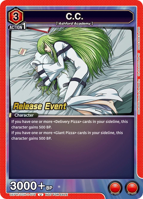 C.C. - Union Arena (English) card