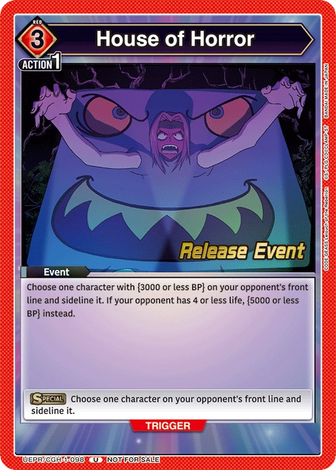 House of Horror - Union Arena (English) card