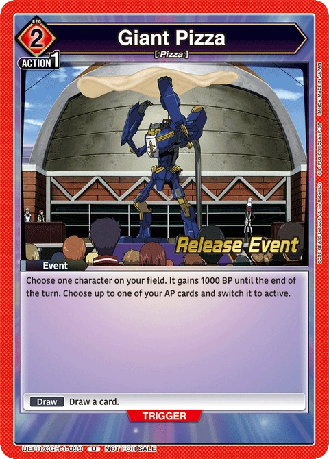 Giant Pizza - Union Arena (English) card