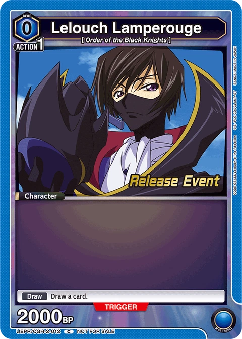Lelouch Lamperouge - Union Arena (English) card