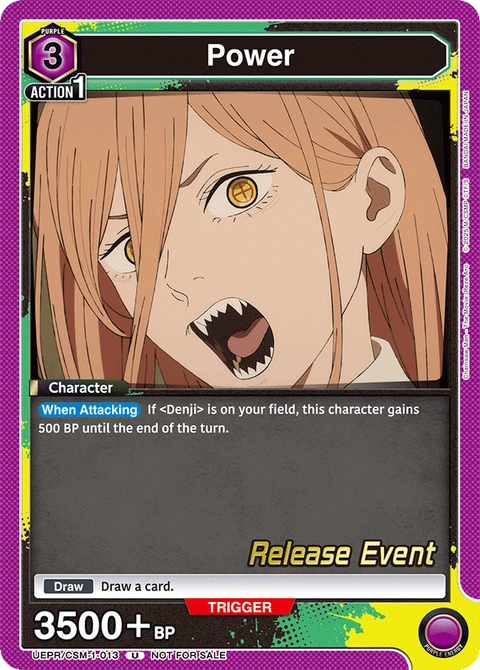 Power - Union Arena (English) card