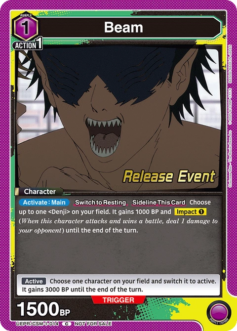 Beam - Union Arena (English) card