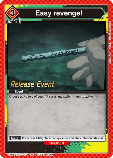 Easy revenge! - Union Arena (English) card