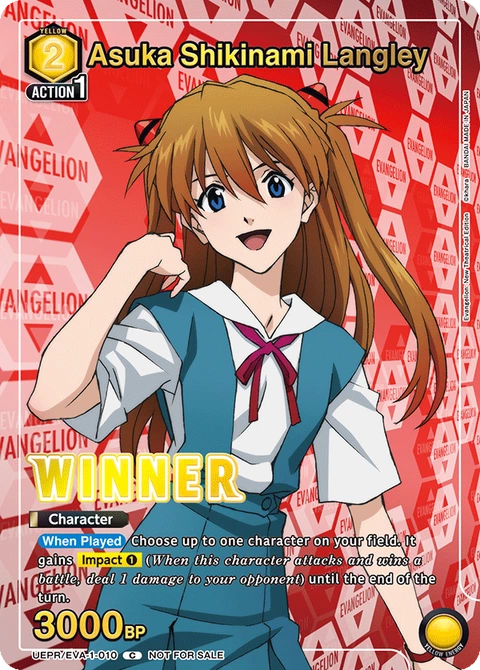 Asuka Shikinami Langley - Union Arena (English) card