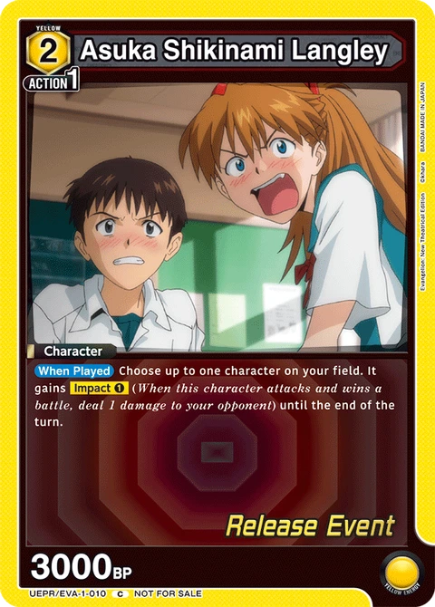 Asuka Shikinami Langley - Union Arena (English) card