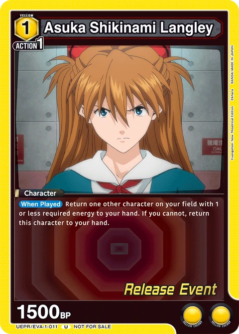 Asuka Shikinami Langley - Union Arena (English) card