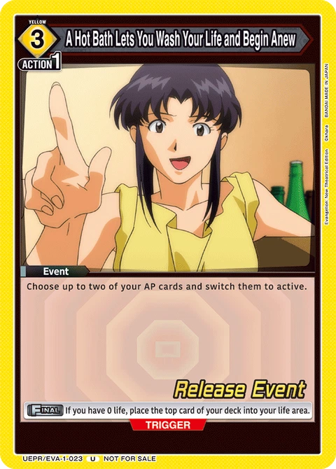 A Hot Bath Lets You Wash Your Life and Begin Anew - Union Arena (English) card