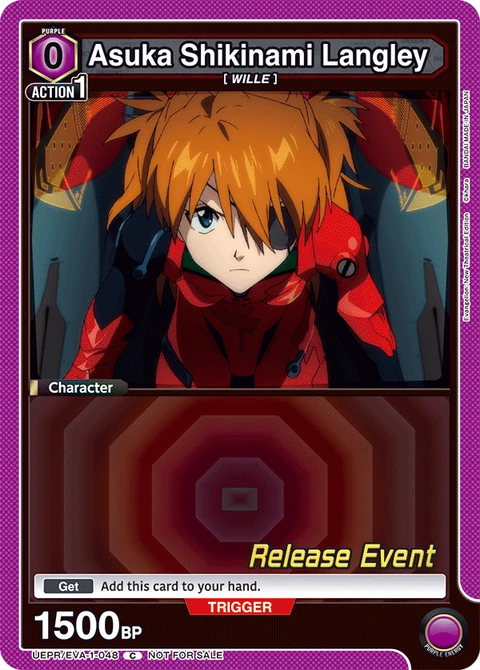 Asuka Shikinami Langley - Union Arena (English) card