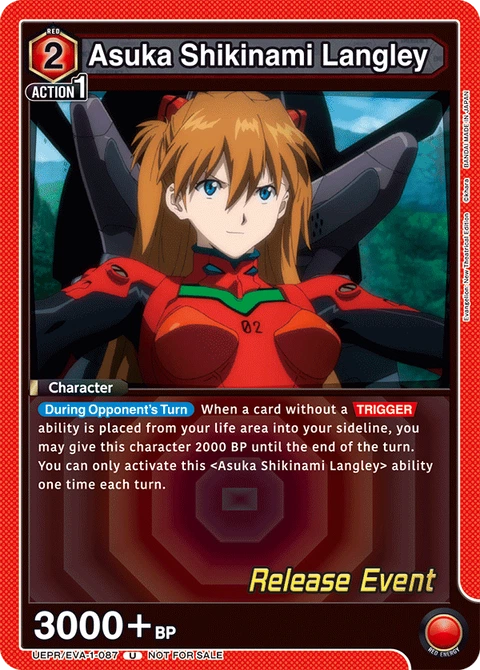 Asuka Shikinami Langley - Union Arena (English) card