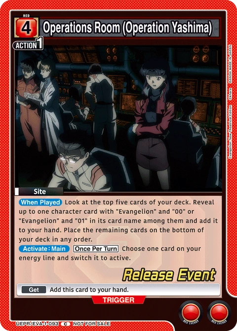 Operations Room (Operation Yashima) - Union Arena (English) card