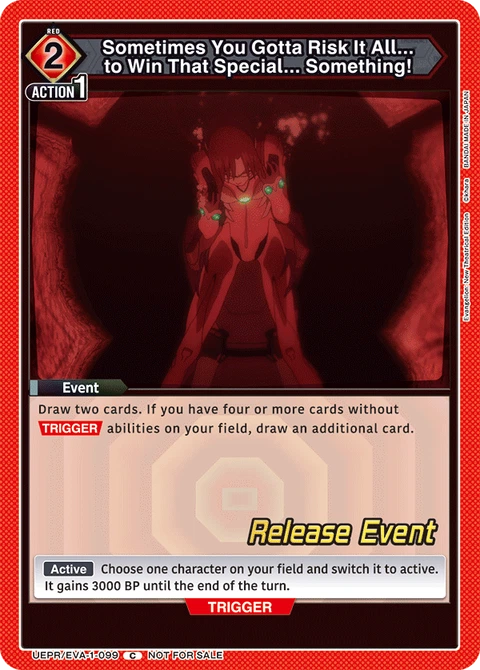 Sometimes You Gotta Risk It All... to Win That Special... Something! - Union Arena (English) card