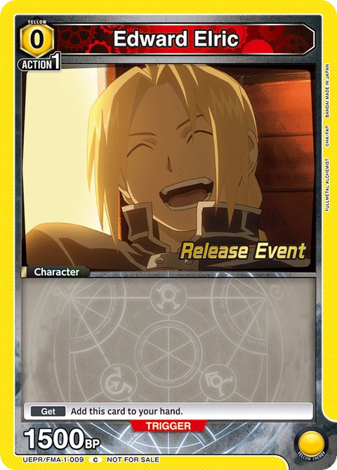 Edward Elric - Union Arena (English) card