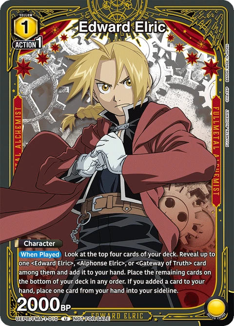 Edward Elric - Union Arena (English) card