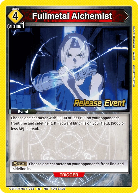 Fullmetal Alchemist - Union Arena (English) card