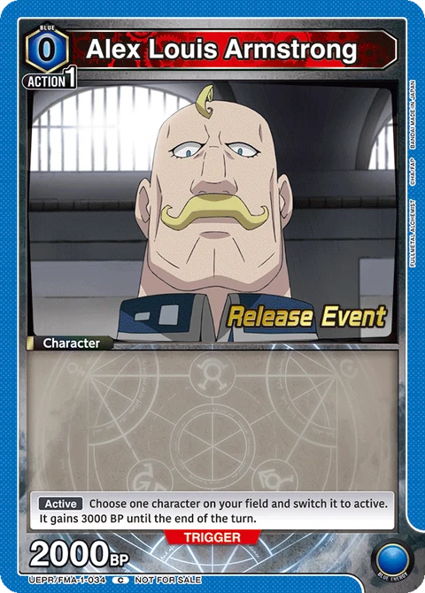 Alex Louis Armstrong - Union Arena (English) card