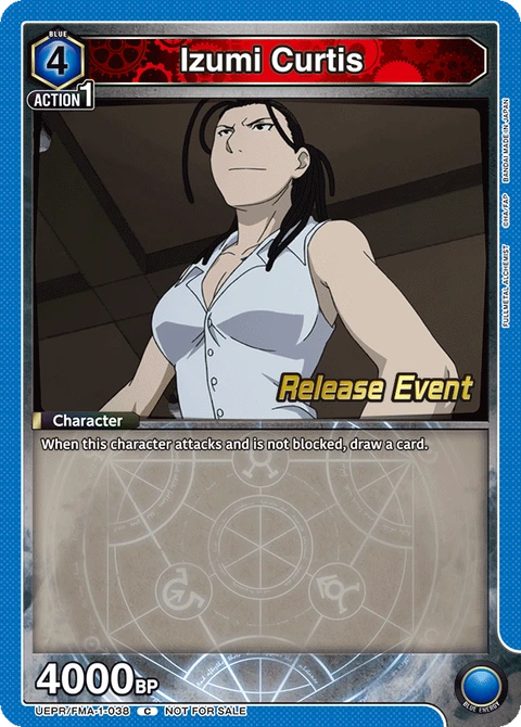 Izumi Curtis - Union Arena (English) card