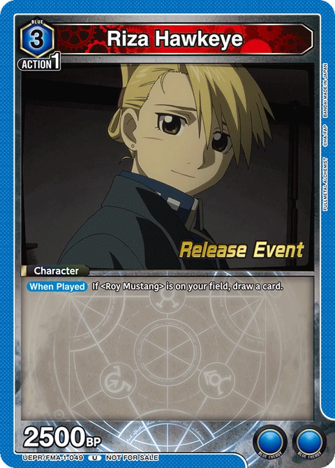 Riza Hawkeye - Union Arena (English) card