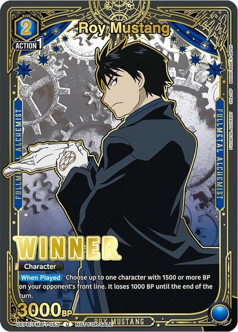 Roy Mustang - Union Arena (English) card
