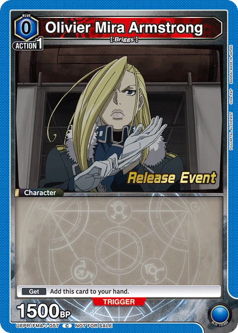 Olivier Mira Armstrong - Union Arena (English) card