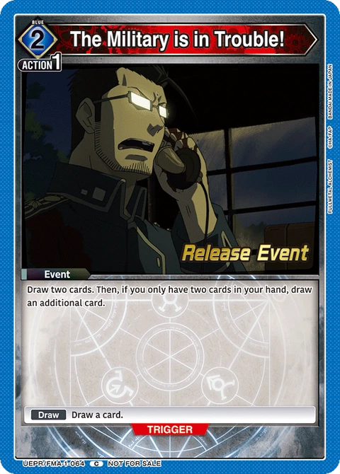 The Military is in Trouble! - Union Arena (English) card