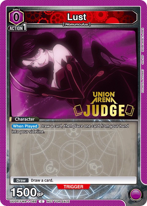 Lust - Union Arena (English) card