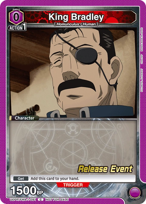 King Bradley - Union Arena (English) card