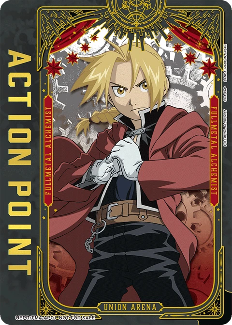 Action Point Card(FULLMETAL ALCHEMIST) - Union Arena (English) card