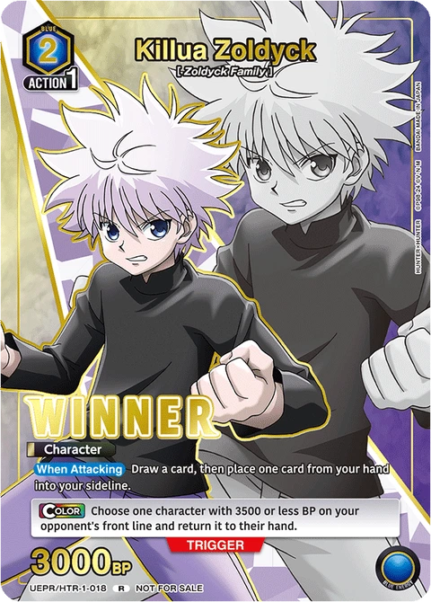 Killua Zoldyck - Union Arena (English) card