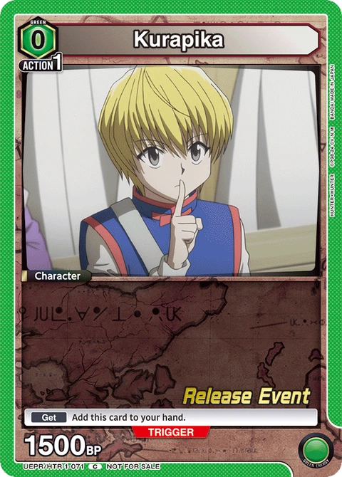 Kurapika - Union Arena (English) card