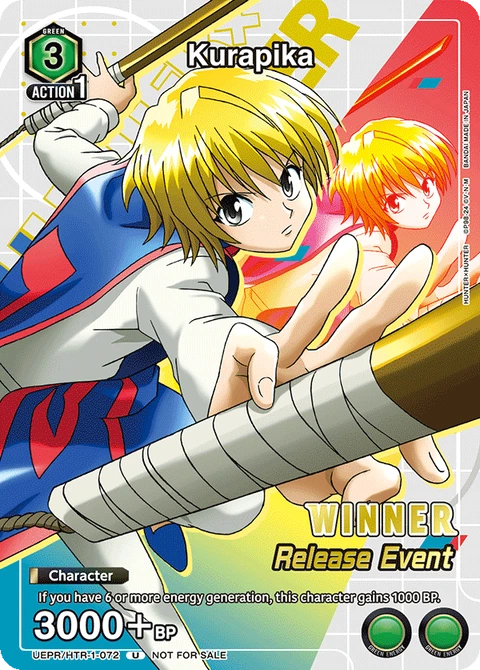 Kurapika - Union Arena (English) card