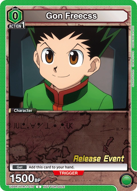 Gon Freecss - Union Arena (English) card