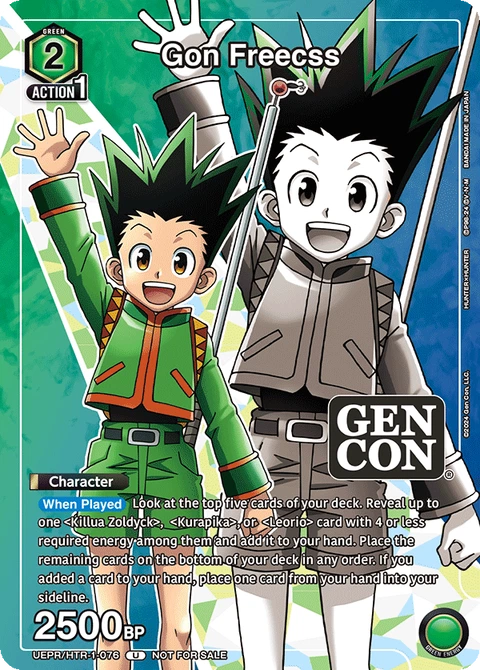 Gon Freecss - Union Arena (English) card