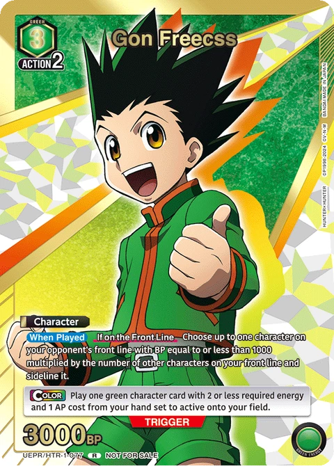 Gon Freecss - Union Arena (English) card