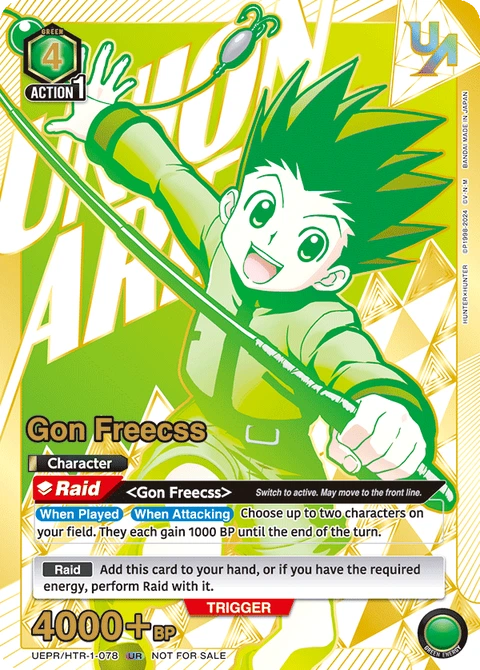 Gon Freecss - Union Arena (English) card