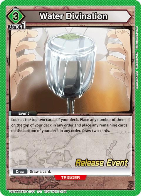 Water Divination - Union Arena (English) card