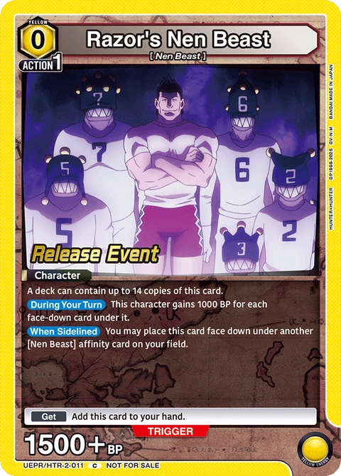 Razor's Nen Beast - Union Arena (English) card
