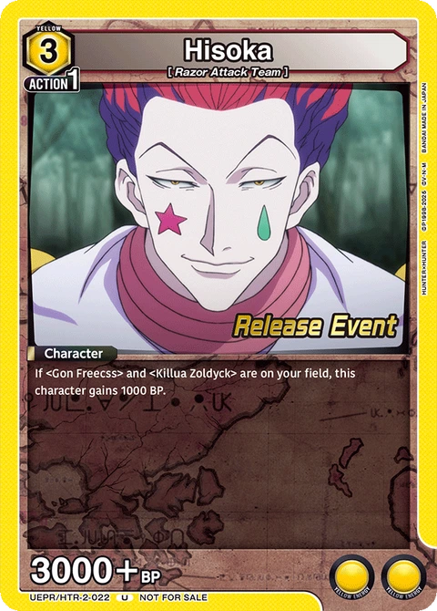 Hisoka - Union Arena (English) card