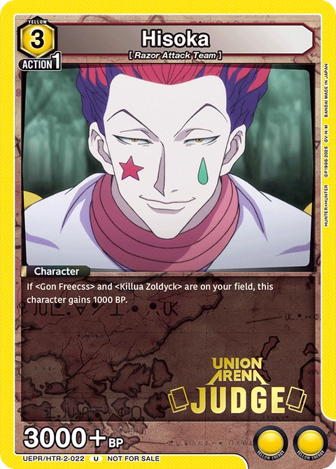 Hisoka - Union Arena (English) card