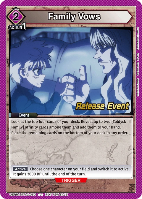 Family Vows - Union Arena (English) card