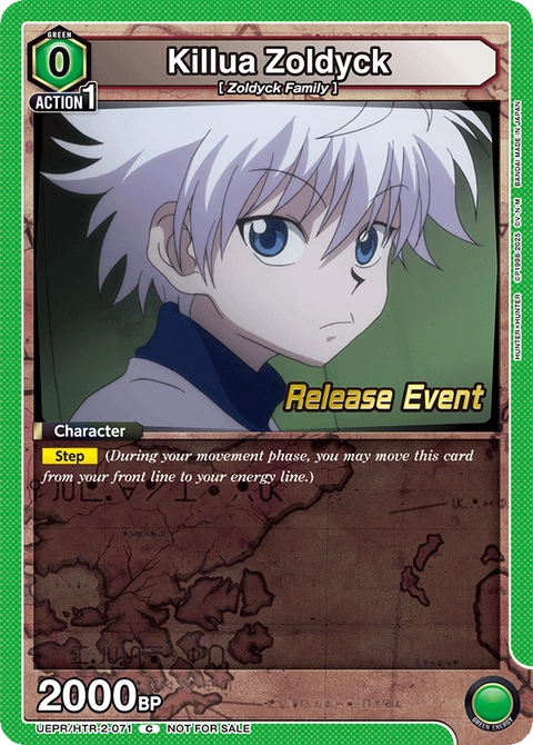 Killua Zoldyck - Union Arena (English) card